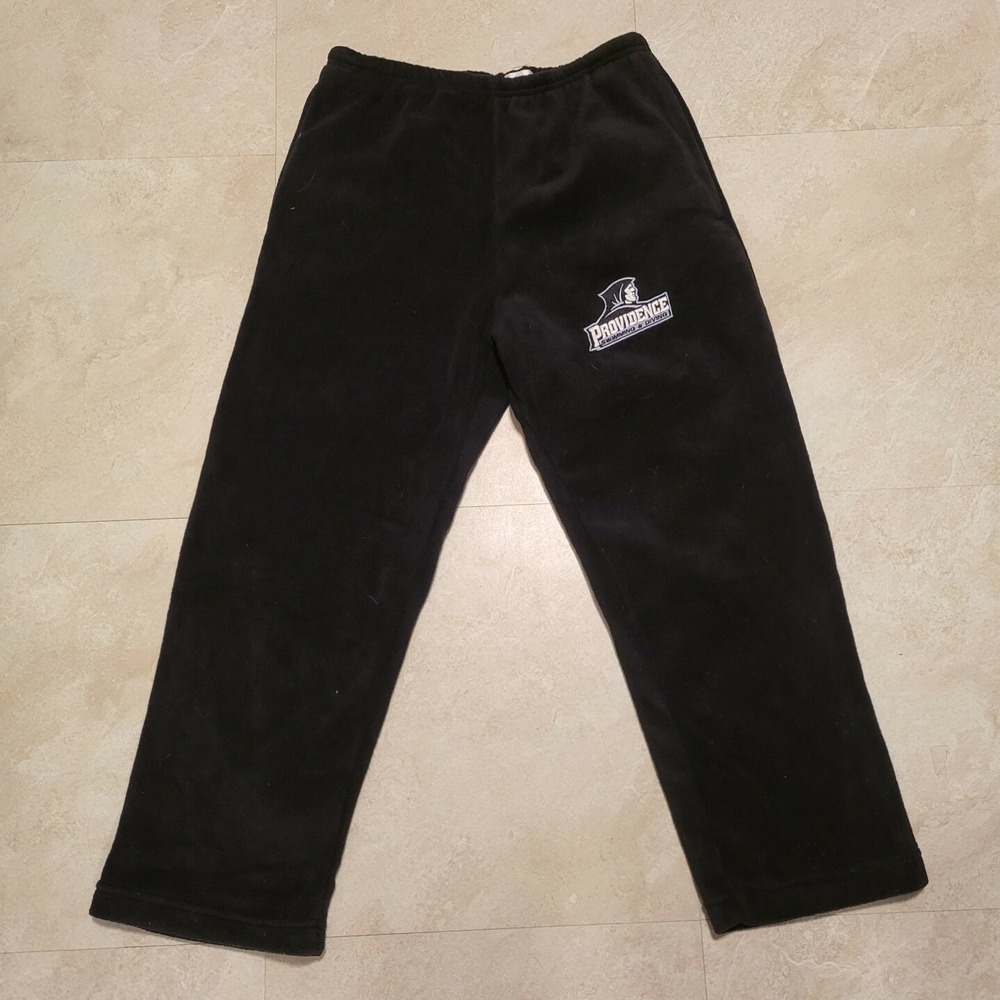 VTG Providence Friars University Black Fleece Sweatpants Pants Size XL